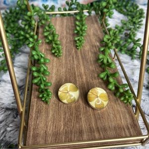 -DeMario Vintage 1950s Clip On Earrings ** rare - collectors **